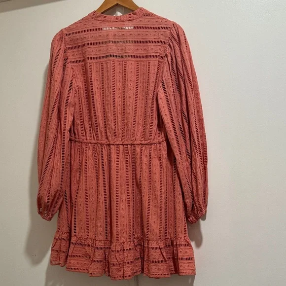 Anthropologie - Forever That Girl Eyelet Mini Dress - Picture 10 of 15
